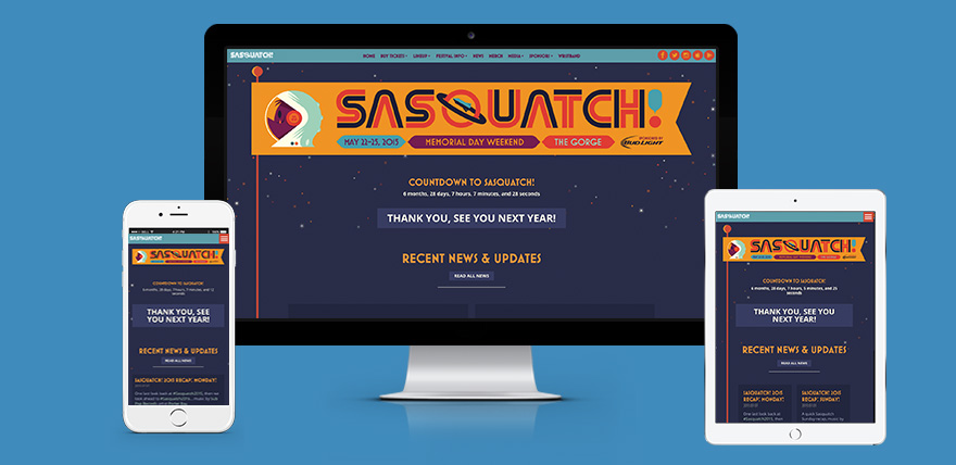 Increase Customer Retention like Sasquatch responsive website