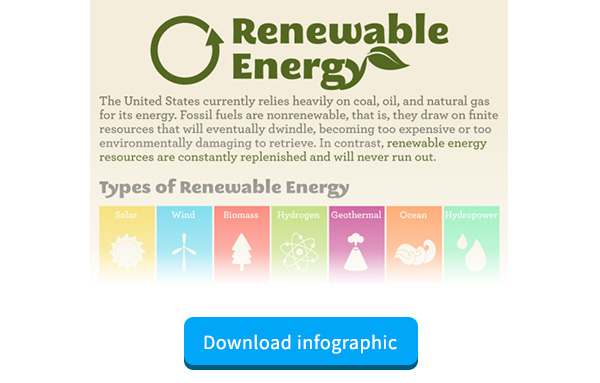 Renewable Energy Infographic for Clean Tech Marketers